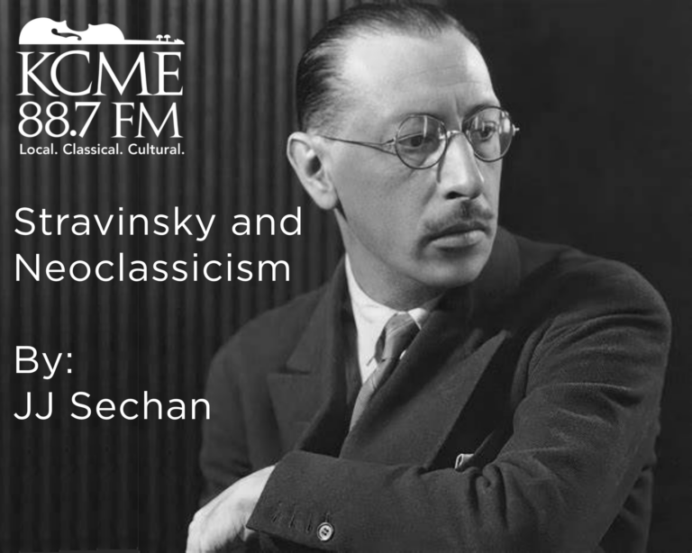 Stravinsky and Neoclassicism